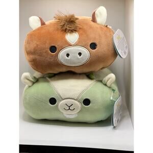 Palmer Goat & Phillip Horse Squimallow Stackmallows! 8"